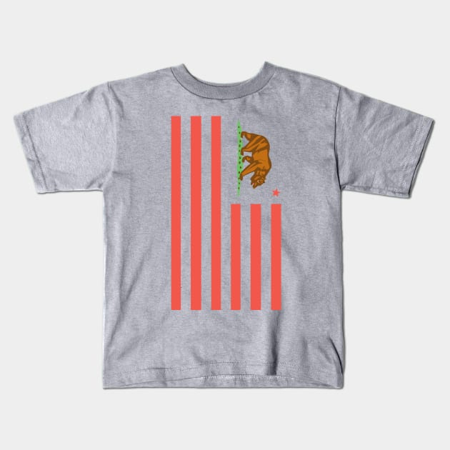 Amerifornia Kids T-Shirt by stateside